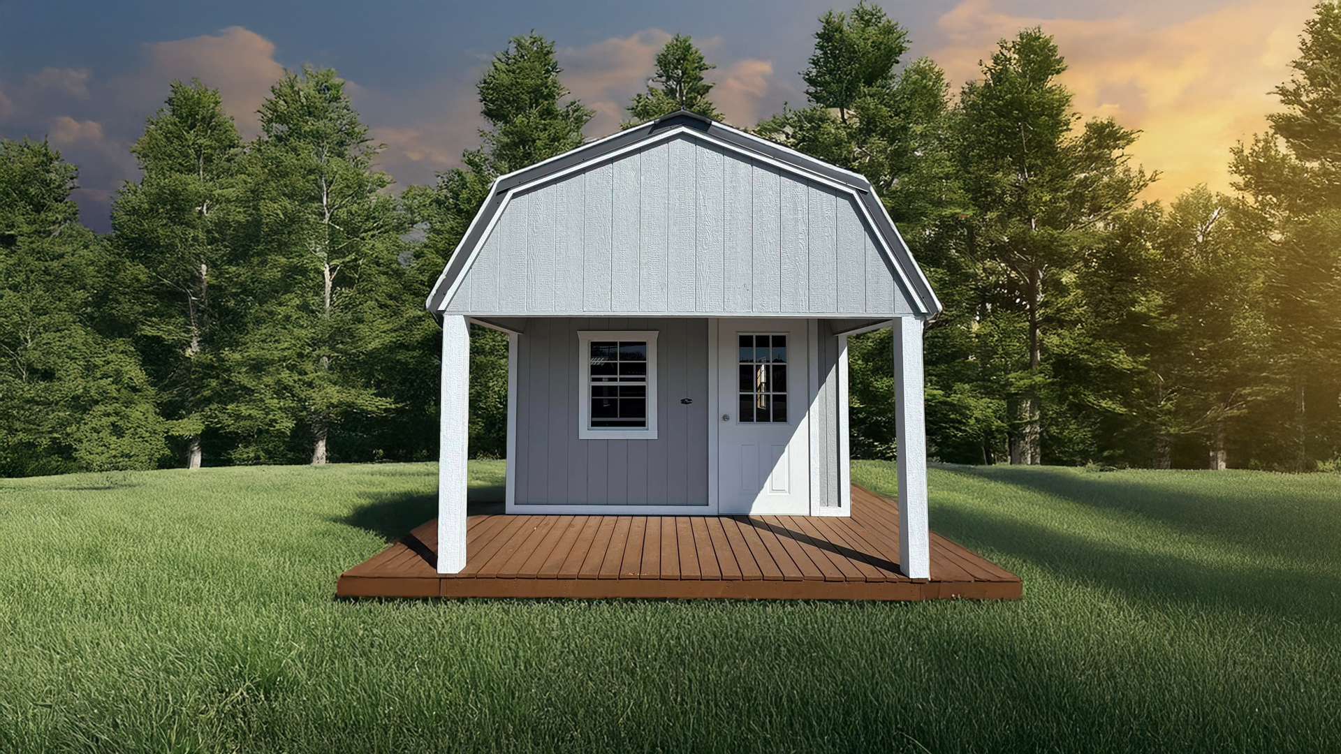 InstaShed Lofted Porch 3