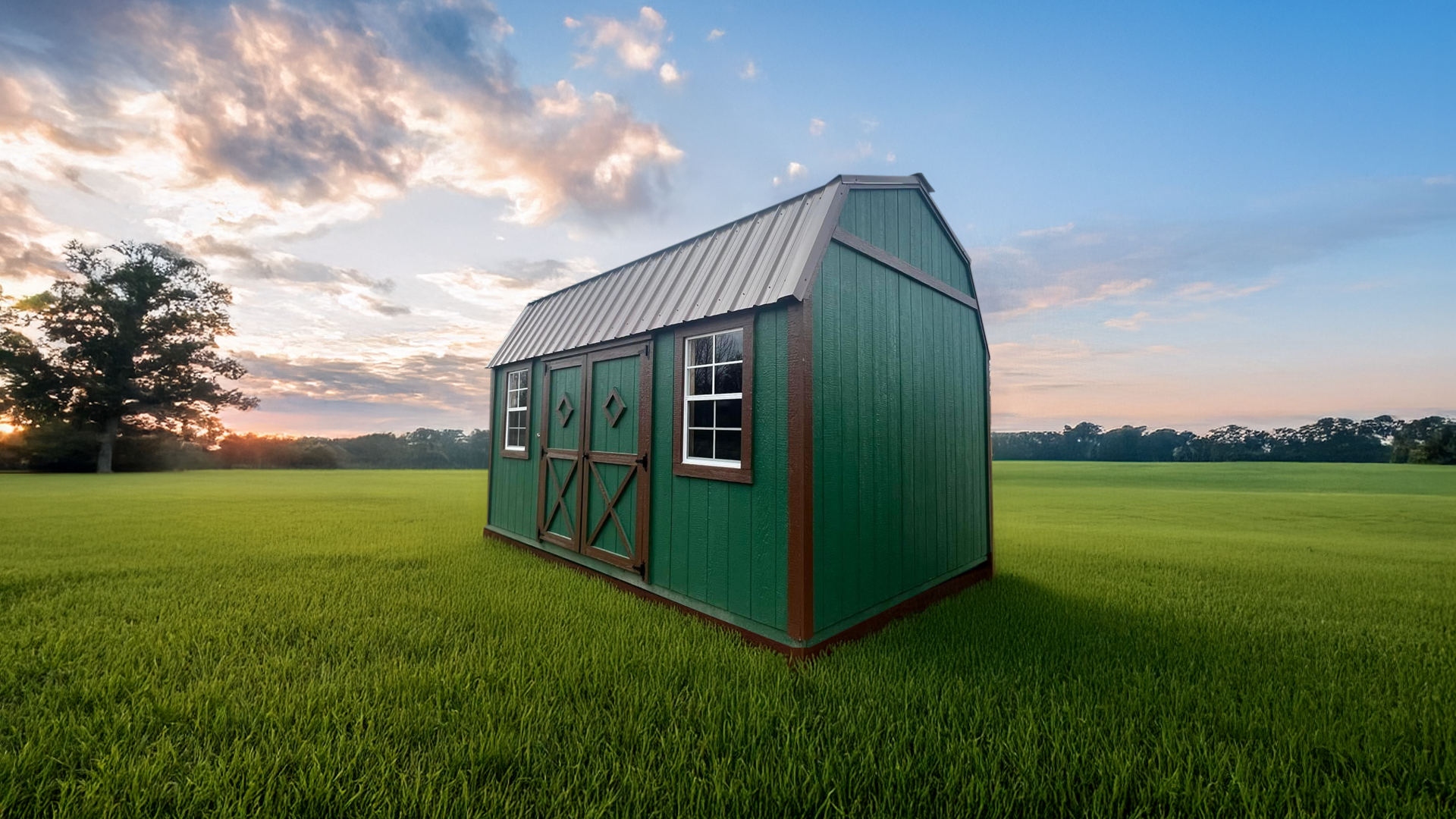 InstaShed Side Lofted Barn